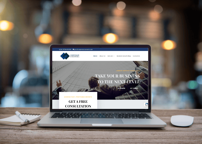 NVC Website redesign website pages