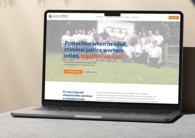Workers Union Website Design